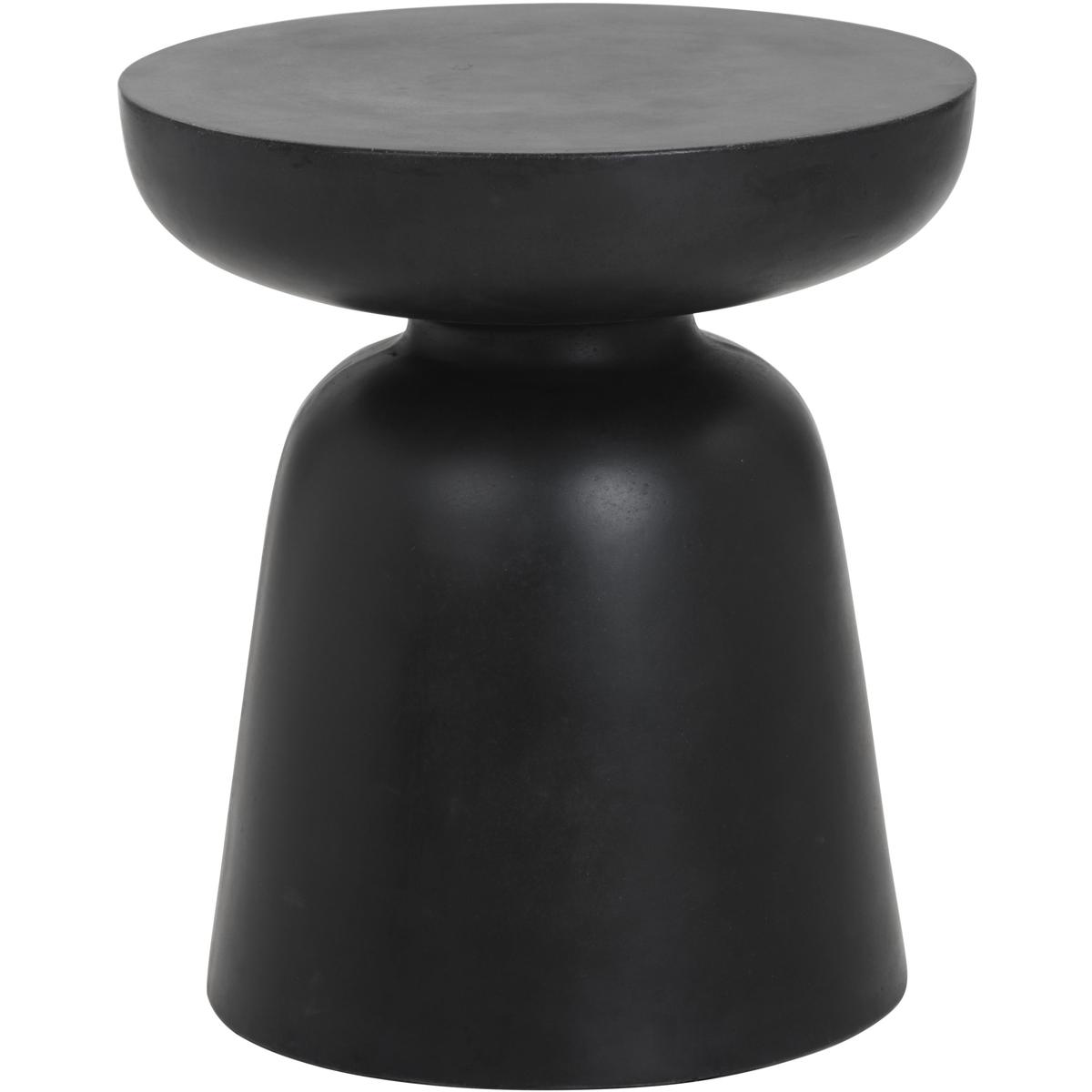 SUNPAN 101365 Lucida 20 X 18 inch Black Outdoor End Table